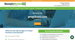 Desktop Screenshot of progskeet.com