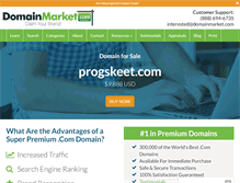 Tablet Screenshot of progskeet.com